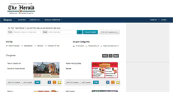 Desktop Screenshot of coupons.sharonherald.com